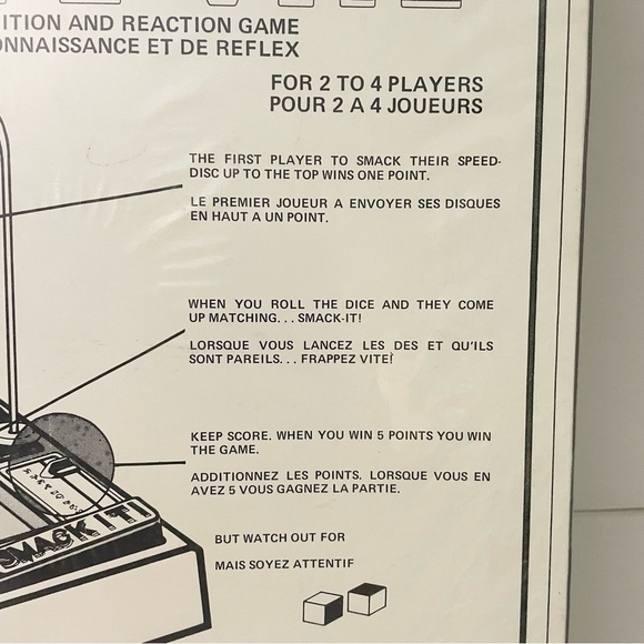 Vtg 1978 Smack-It Board Game Hasbro Fast Reaction - Picture 11 of 16